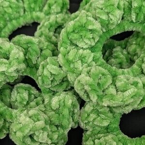 Juicy Couture Luxe Velour Sparkle Scrunchie - Shadow Lim